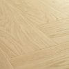 Quickstep Ciro Click LVT Vinyl Floor - 6mm Herringbone - Pure Oak Blush 15.88m2 - Image 2